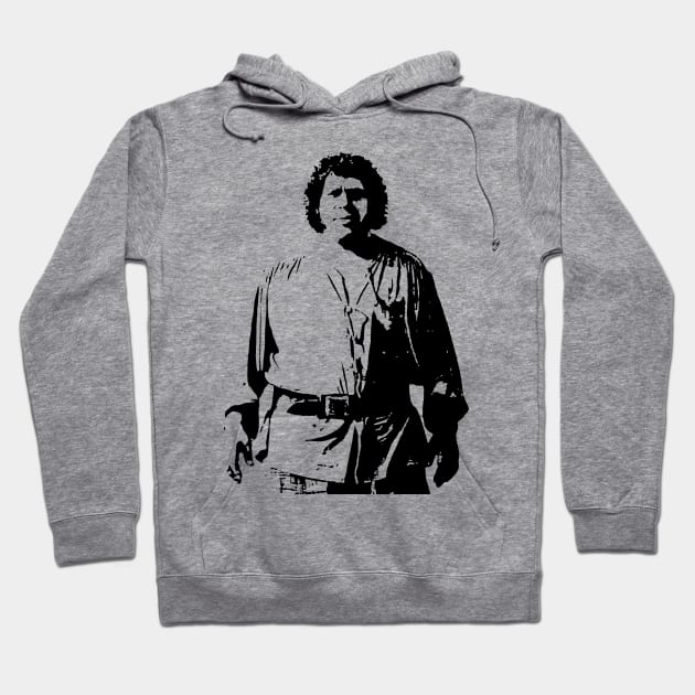 Andre The Giant Black And White Hoodie by ANDREANUS